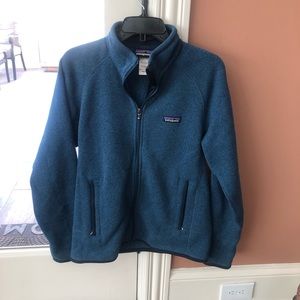 Patagonia men’s small blue, great condition zip up